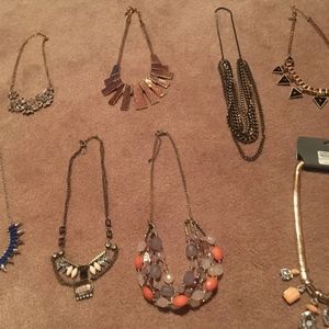 Lot of choker necklaces